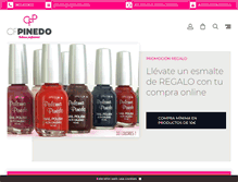 Tablet Screenshot of cfpinedo.com